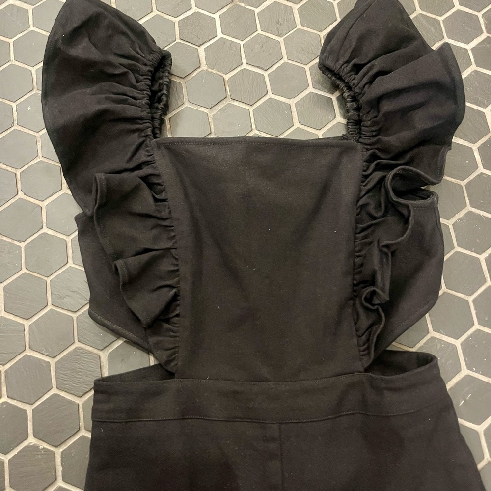 Black jumpsuit